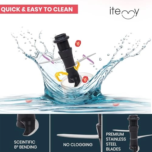 2 in 1 Push Chopper - 800ml