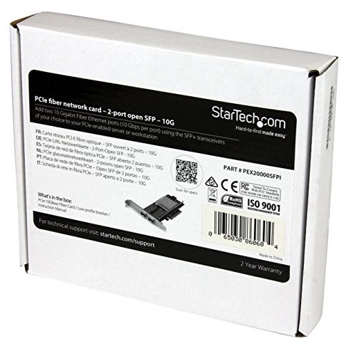 10G Network Card - PCIe x2 fiber