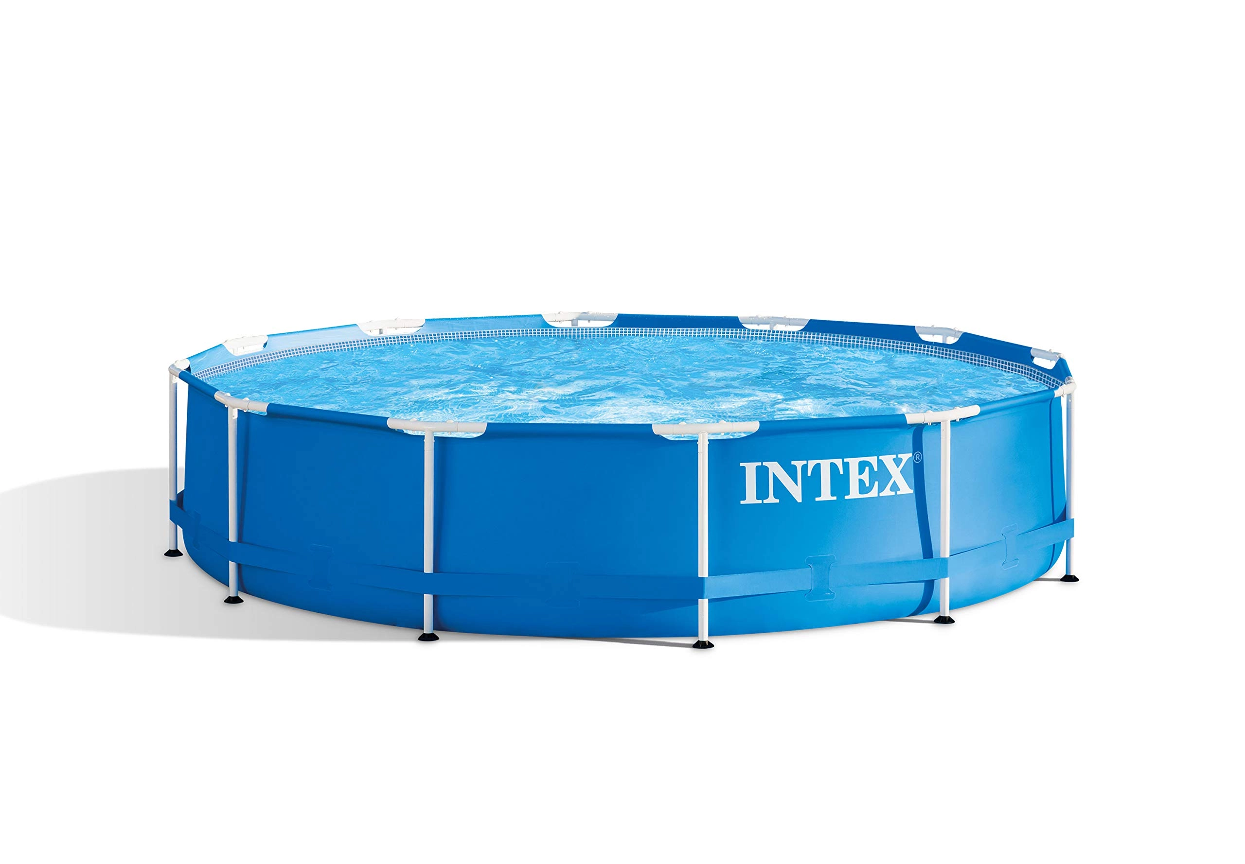 Intex Recreation Corp L&G - Imports Metal Frame 12 ft x 30 in Above Ground Pool - 1718 Gallons