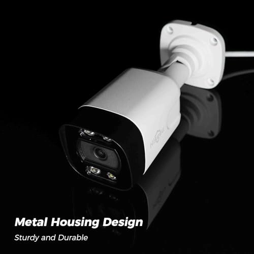 4K PoE Security Camera System - 4 cameras 8 channels 5MP