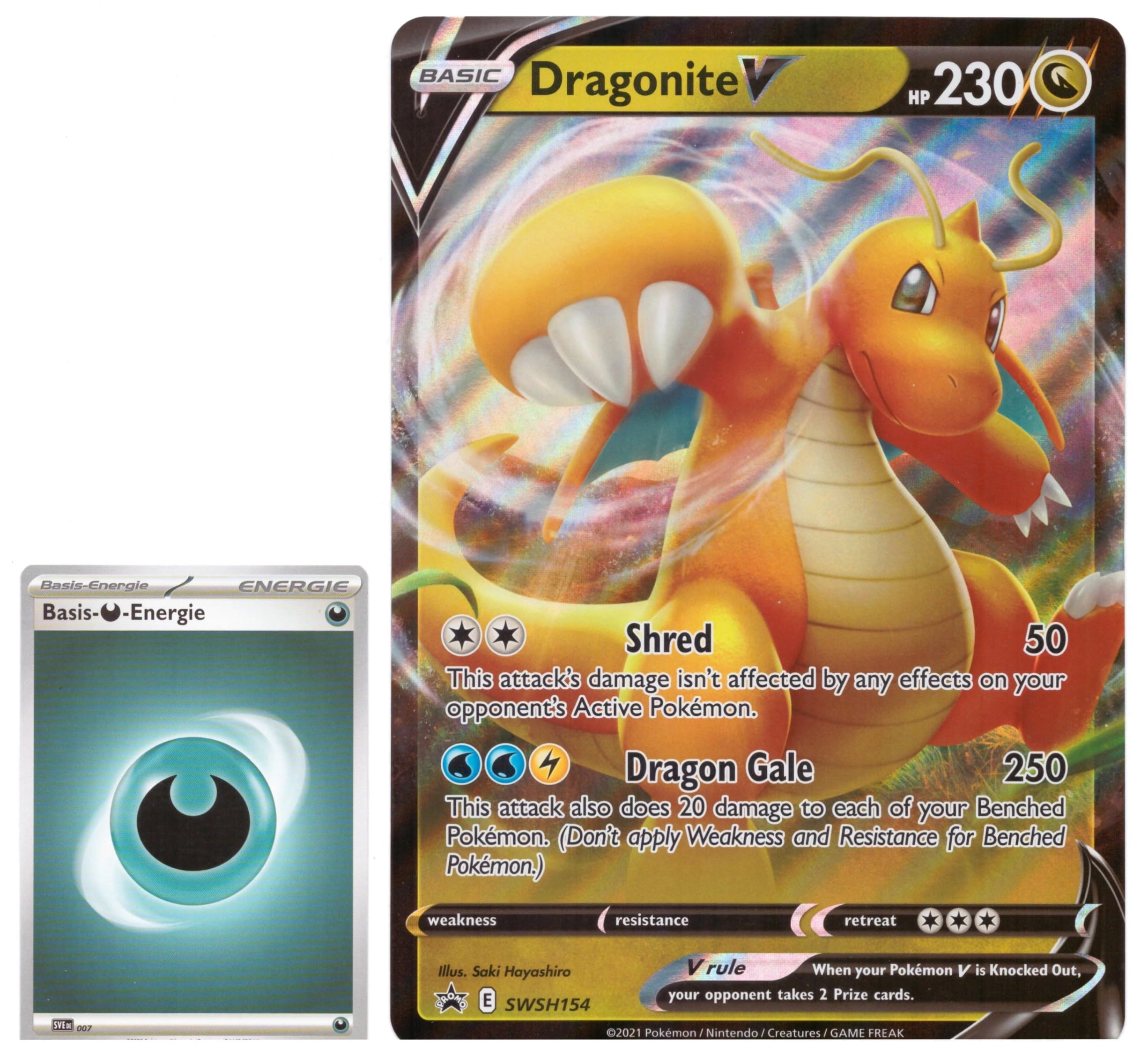 BB-Toy-Trades PKM Dragonite V SWSH154 - English