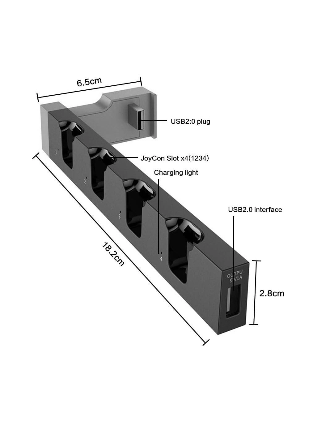 Switch Game Controller Charging Dock - Nintendo Switch