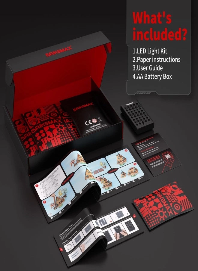 Light Kit - for LEGO A-Frame Cabin 21338 LED Lighting