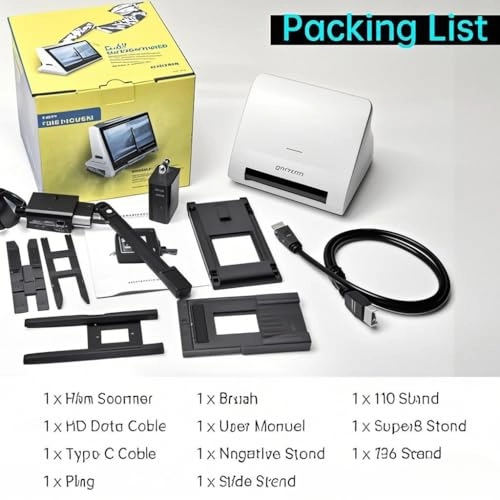 Film and Slide Scanner - Type-c HD