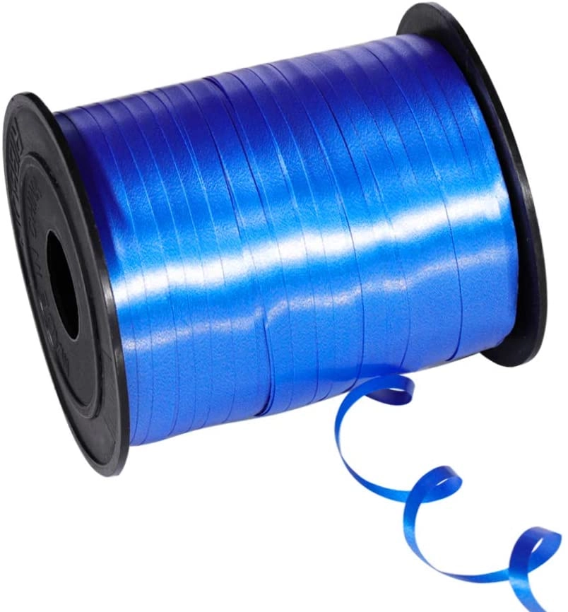 Crimped Curling Balloon Ribbon - 2 Rolls 500 Yards Light Green