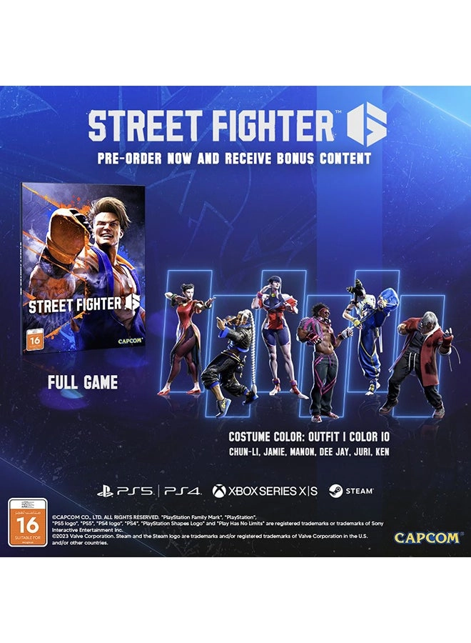 Street Fighter 6 Lenticular Edition - PlayStation 5