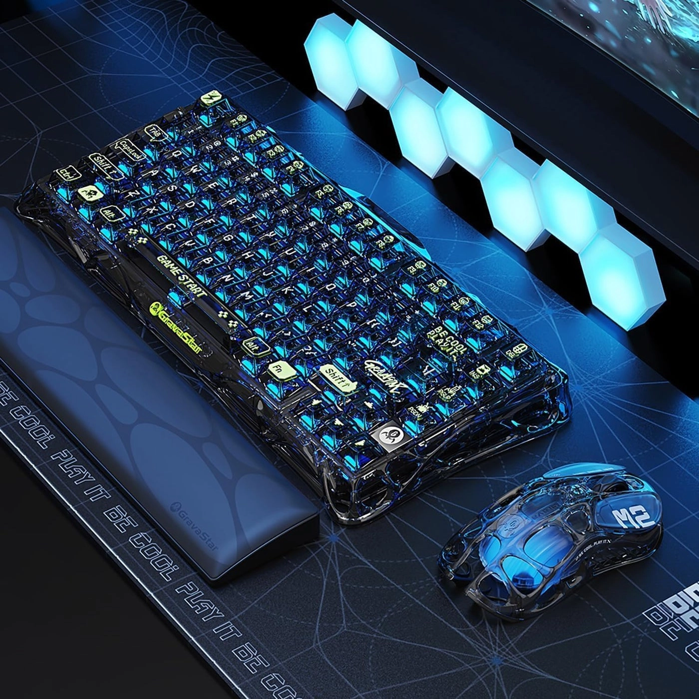 Mercury M2 Gaming Mouse - Bluetooth USB