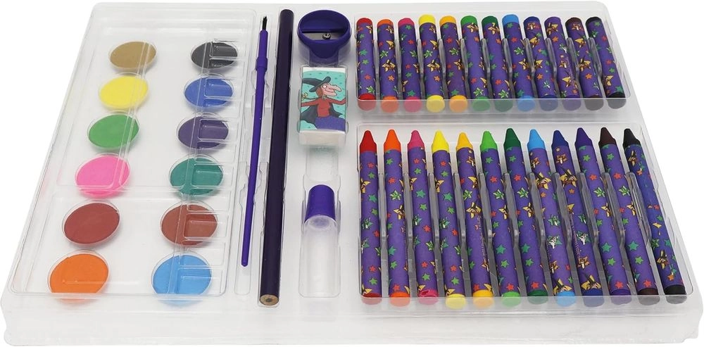 Window Art Set - Room On The Broom - Suitable for 3 years & above