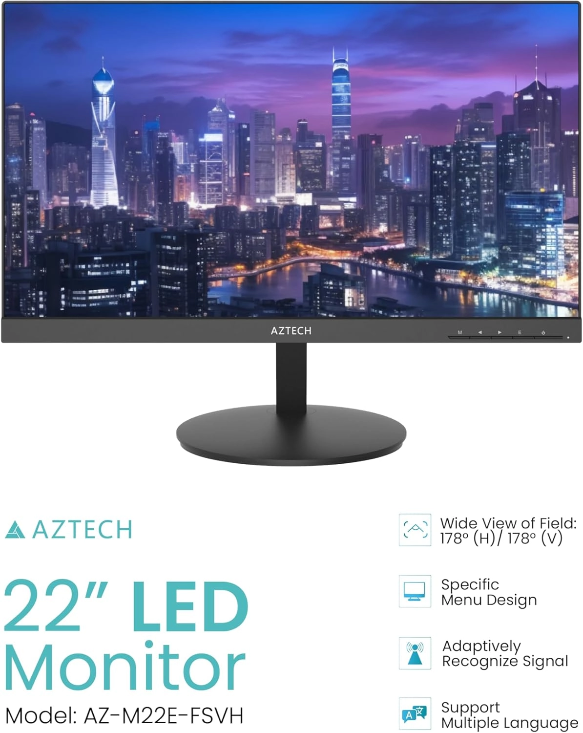 AZ-M22E-FSVH - 22 Inch 1920x1080