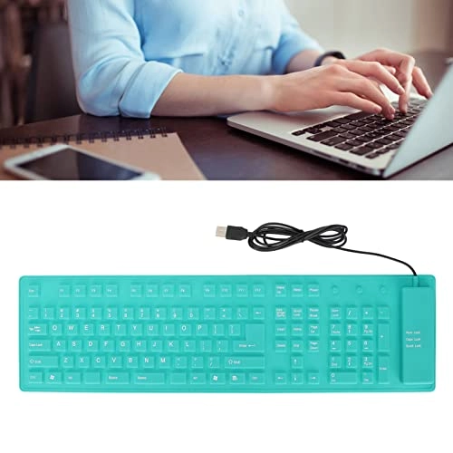 Foldable Silicone Keyboard - Wired