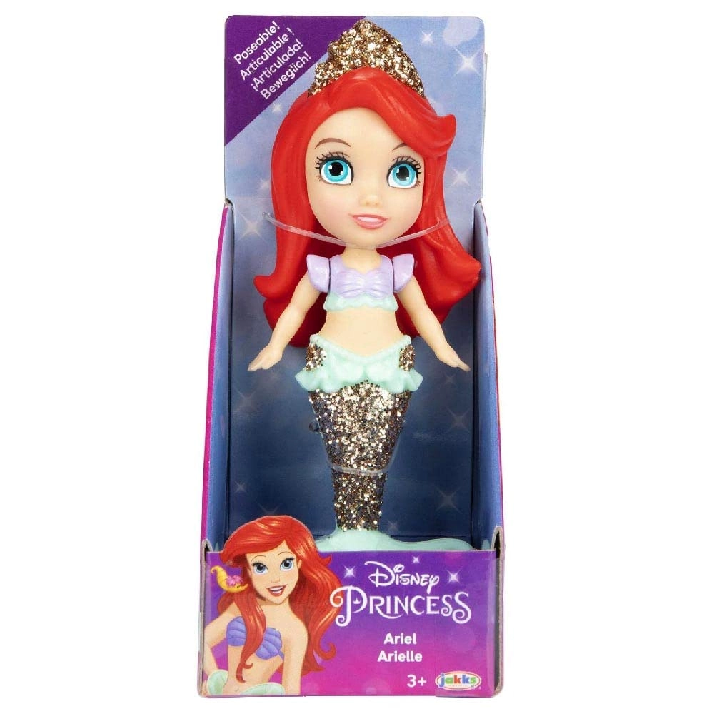 JAKKS Pacific Disney Princess Mini Poseable Doll - 3.5'' Ages 3+