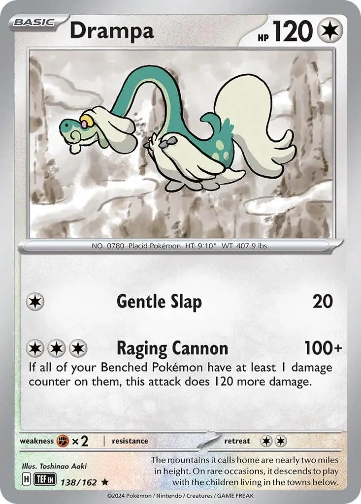 Pokémon Pokemon Drampa 138/162