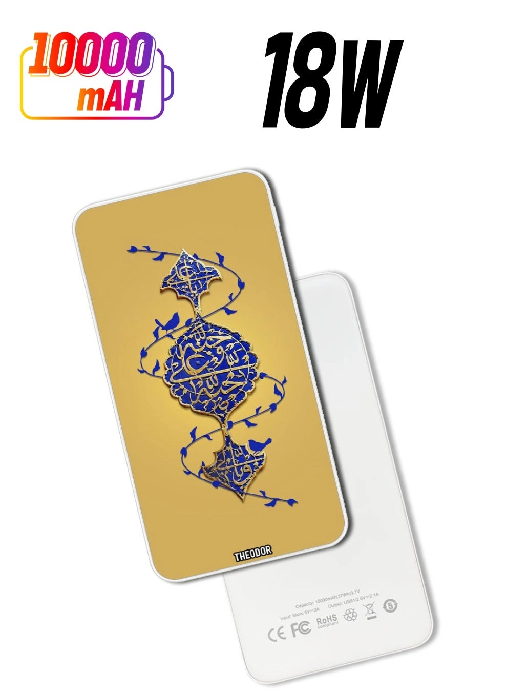 EX_PPBA490 - 10000 mAh 18W