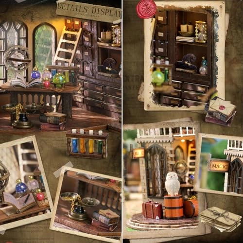 Magic House - 3D Mini Dollhouse Musical Movement