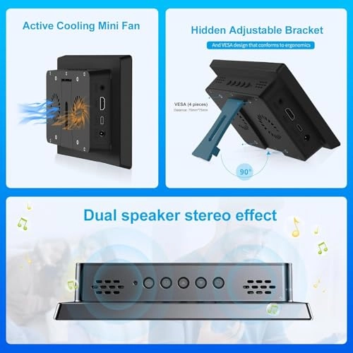 Touchscreen for Raspberry Pi - 8'' 1280*800