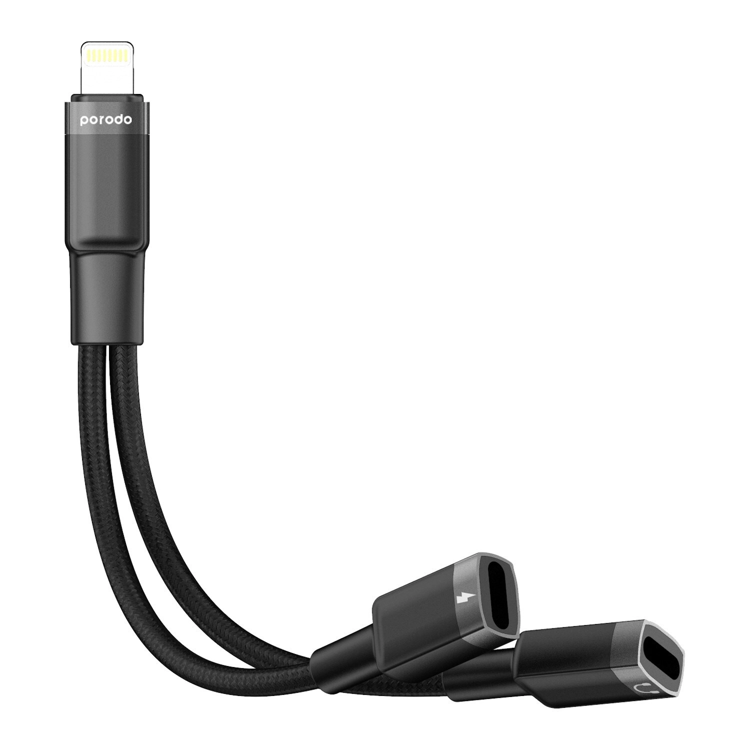 V-Smart Lightning Connector Audio and Charge Adapter - 12cm Lightning