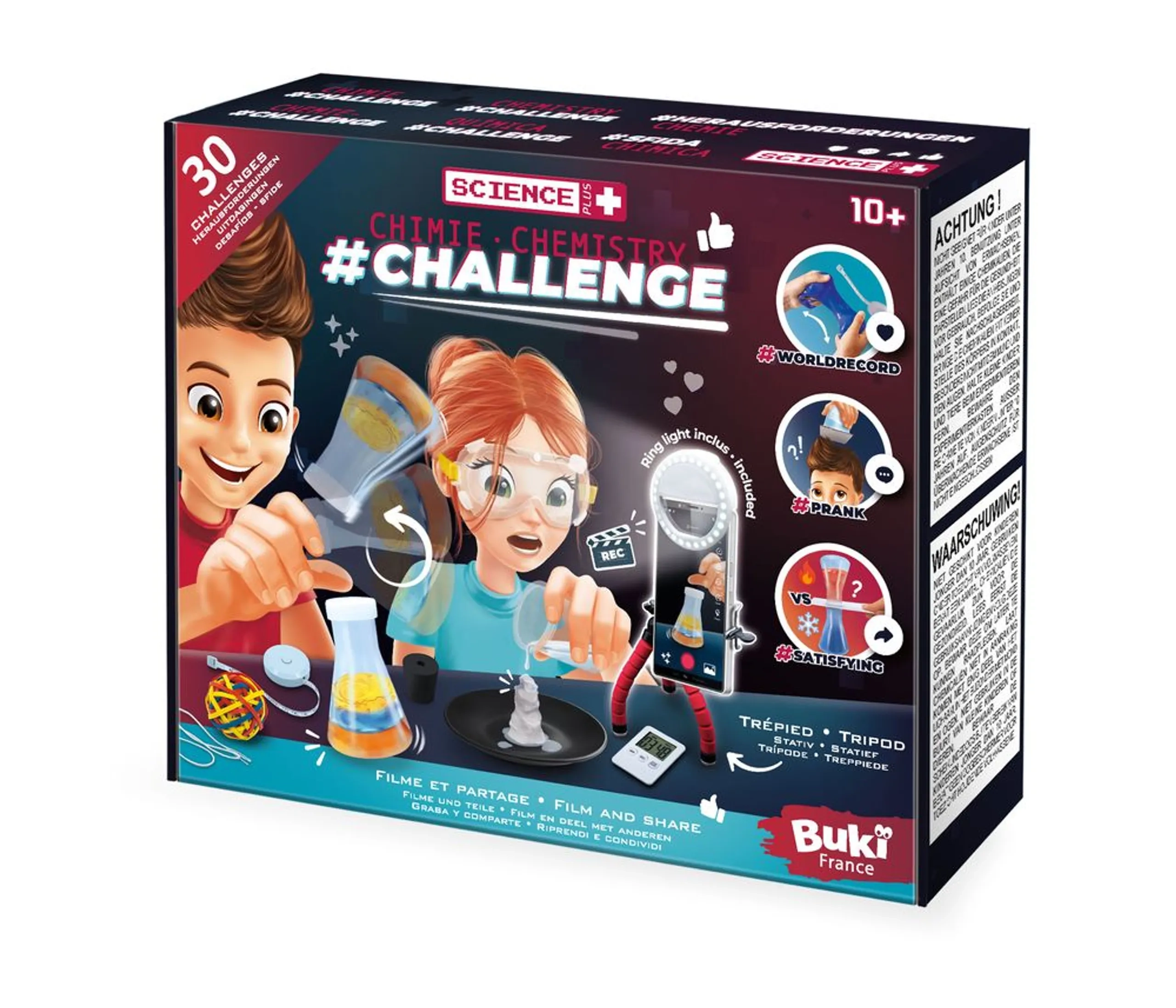 Buki France Chemistry Challenge Kit - 10 years+