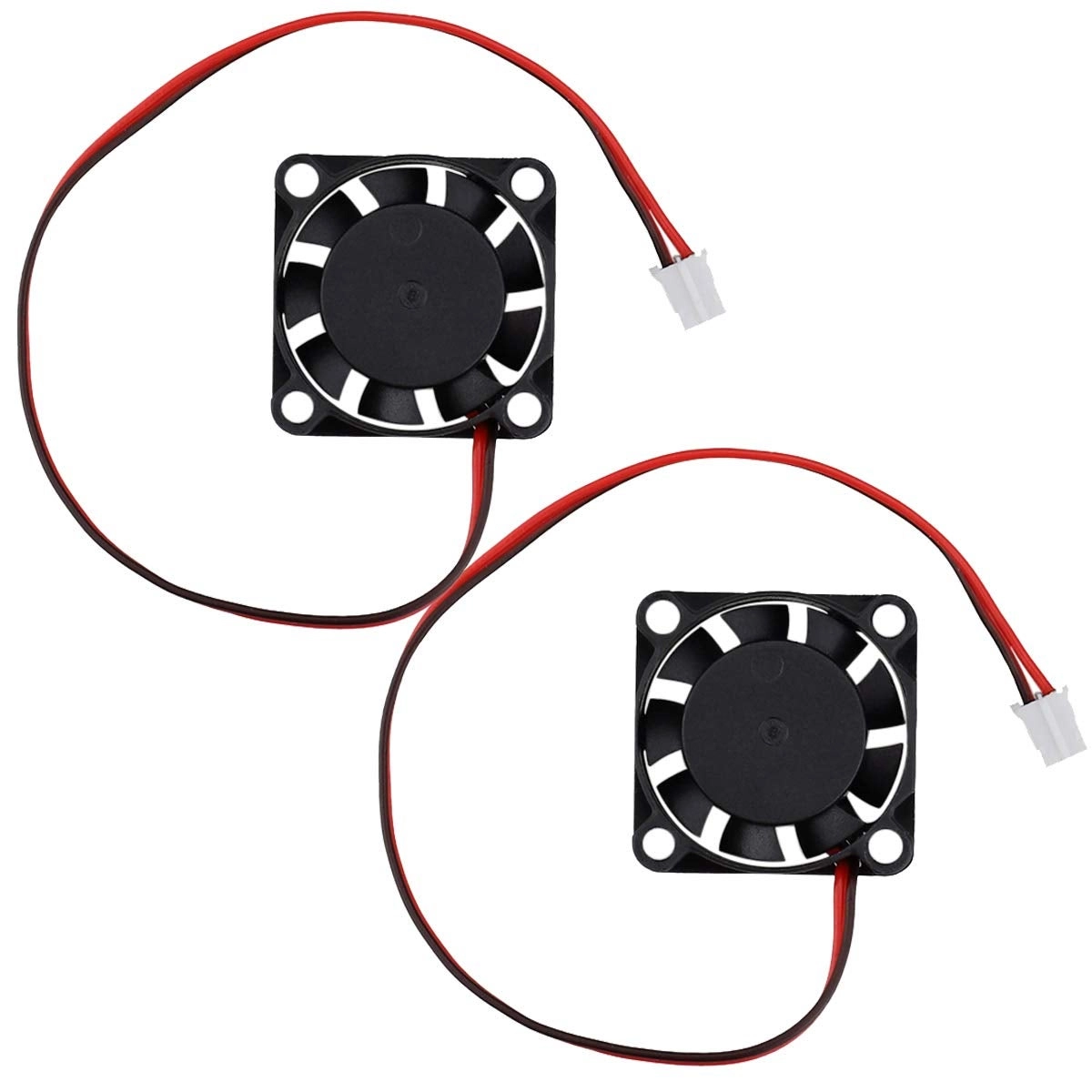 GDSTIME Brushless DC Cooling Fan - 2 Pack 25mm