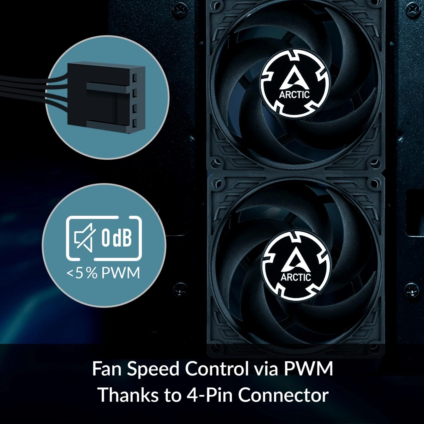 P8 Max - 80mm PWM-Controlled 500â€“5000 RPM