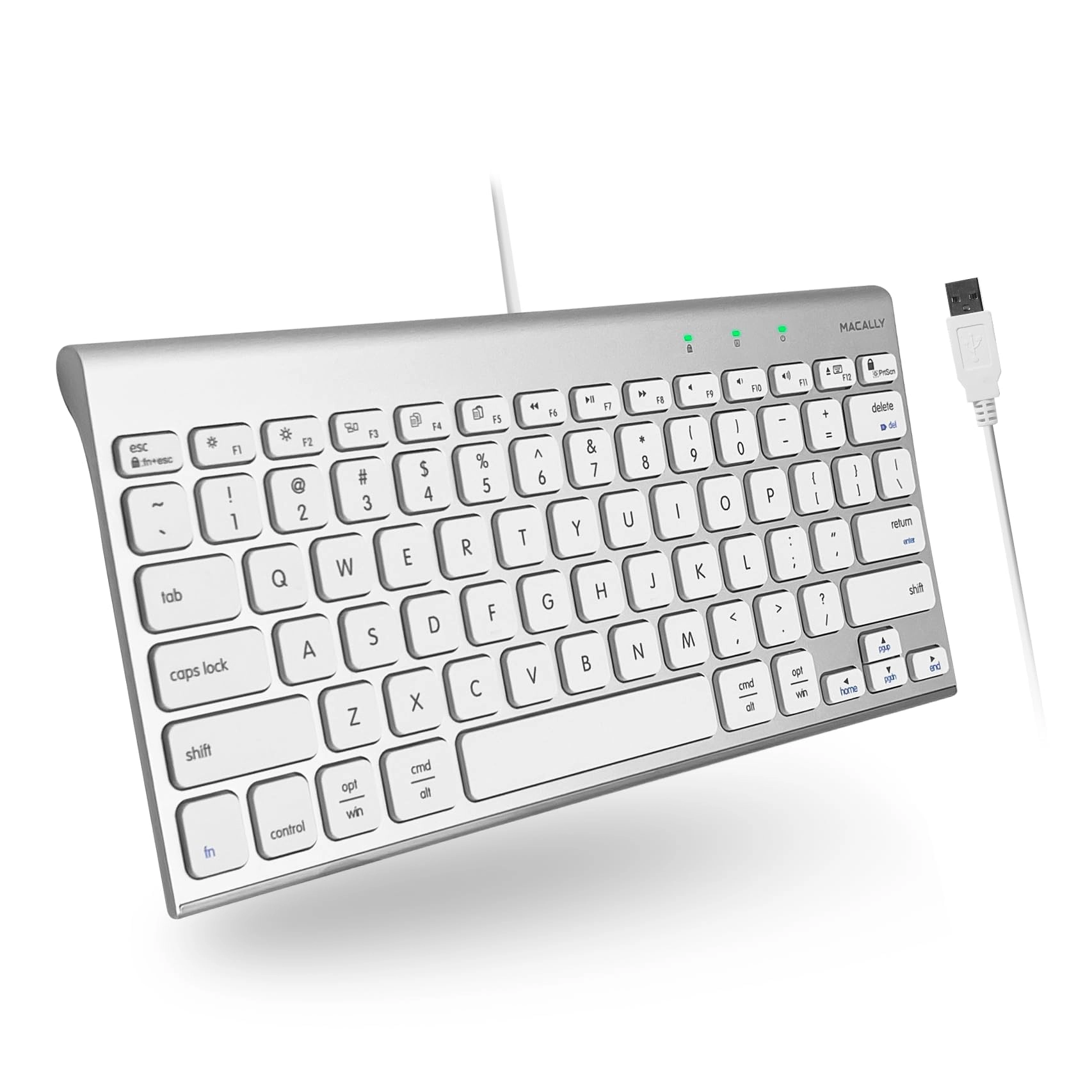 Macally MINIKEYPROA - QWERTY Wired