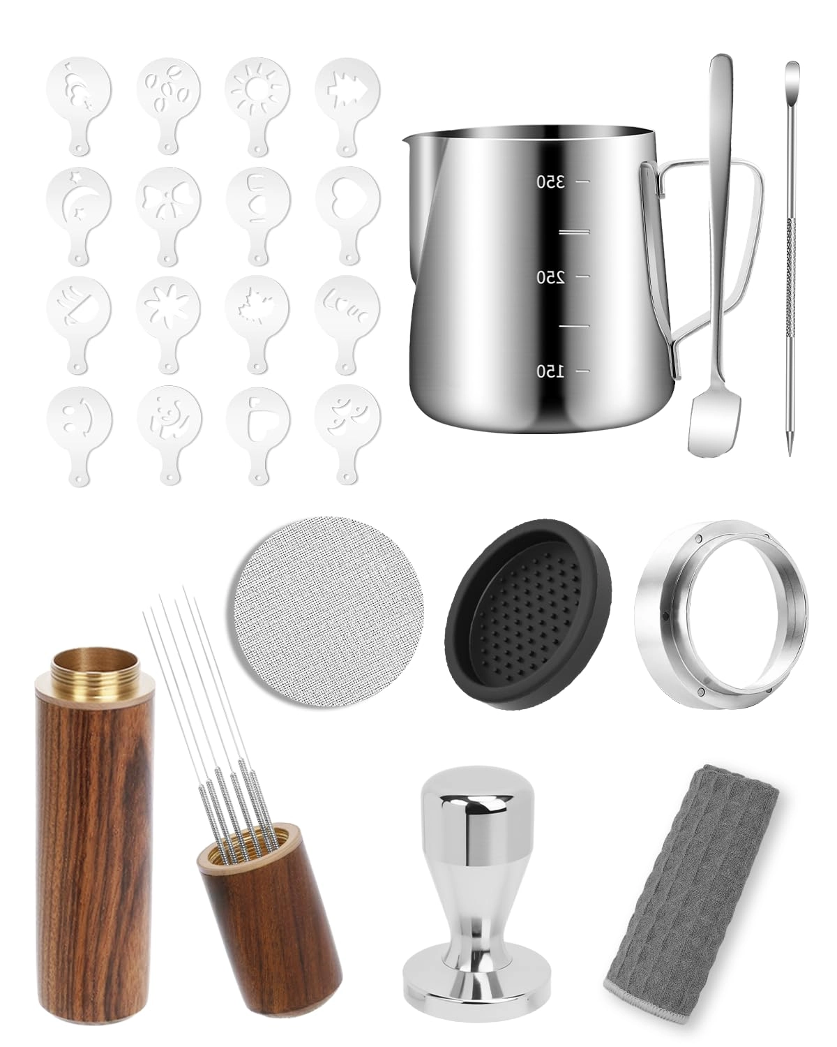 zakabox Coffee Tamper Set - 26PCS 51mm