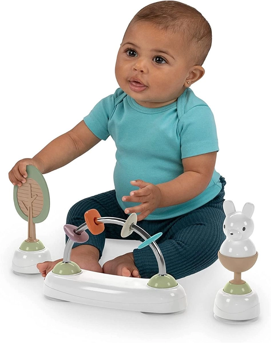 Step & Sprout 3-In-1 Activity Walker - Gray 6-24 months