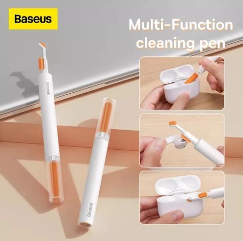 Cleaning Pen for Airpods Pro 3 2 1 - Dual Brush Heads Retractable Design