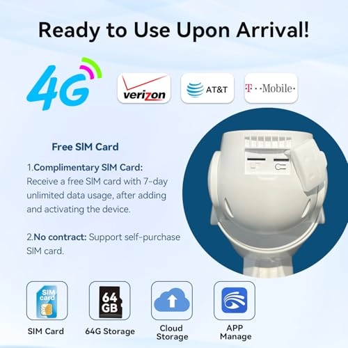 Solar Security Camera 4MP