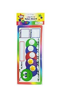 I Can Do It! Caterpillar Token Board - 3 years and up 3 pieces