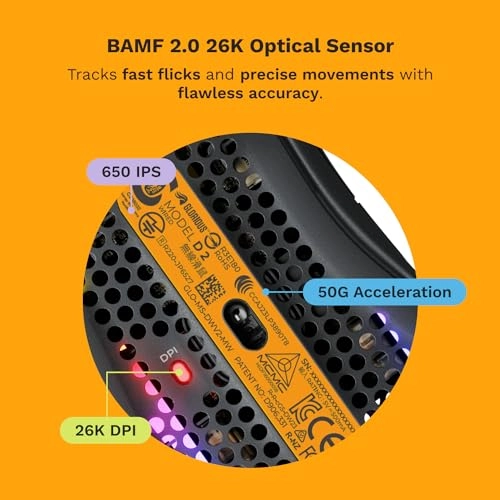 Model D Gaming Mouse - Wired