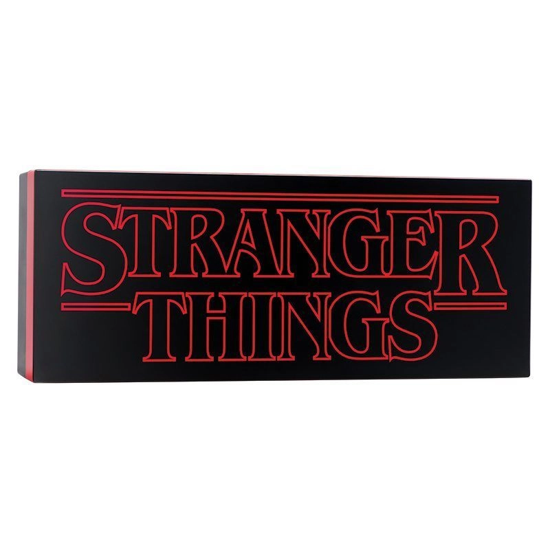 Stranger Things Logo Light - red and black
