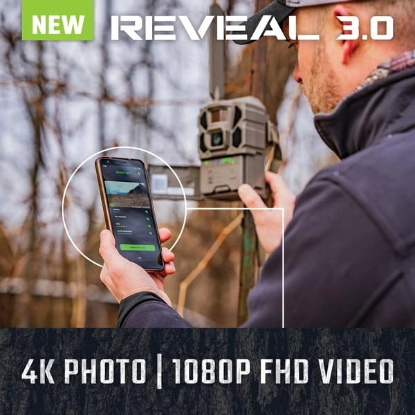 Reveal Pro 3.0 - Cellular 1080p + 32GB SD Card + Lipo Lithium Battery Pack