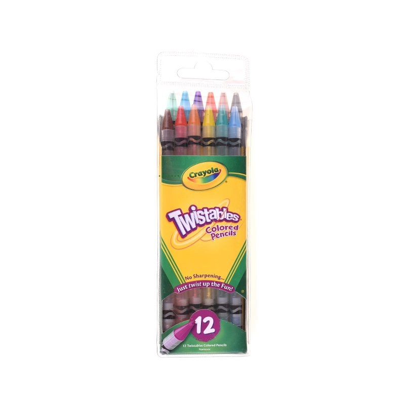 Twistables Coloured Pencils - 12 Pcs