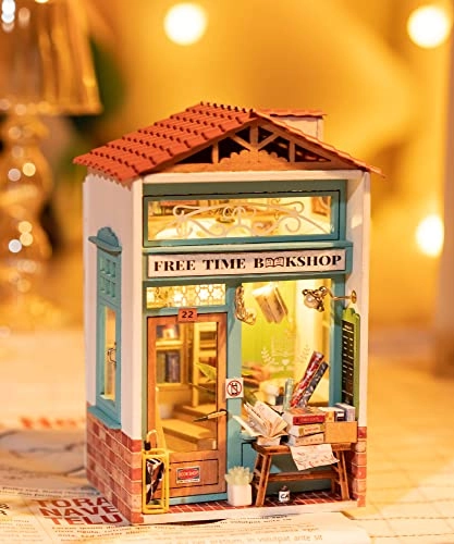 DIY Miniature Dollhouse Kit - Sam's Bookstore 1:24 Scale