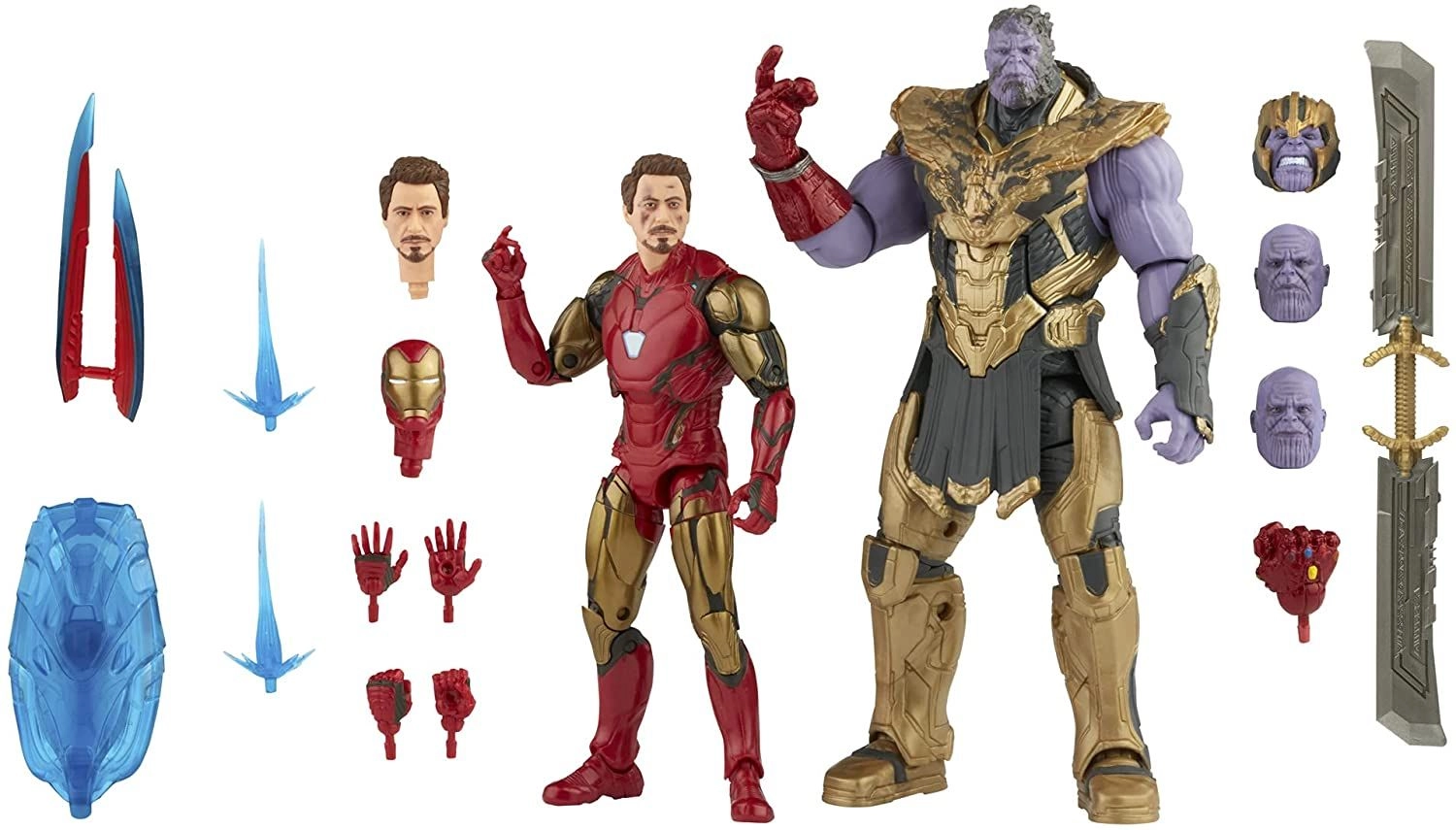 Hasbro Iron Man Mark LXXXV + Thanos - The Infinity Saga Avengers Endgame