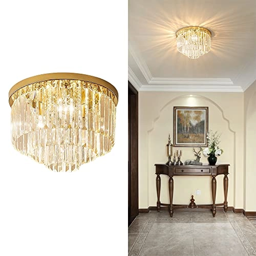Crystal Chandelier - warm white cool white