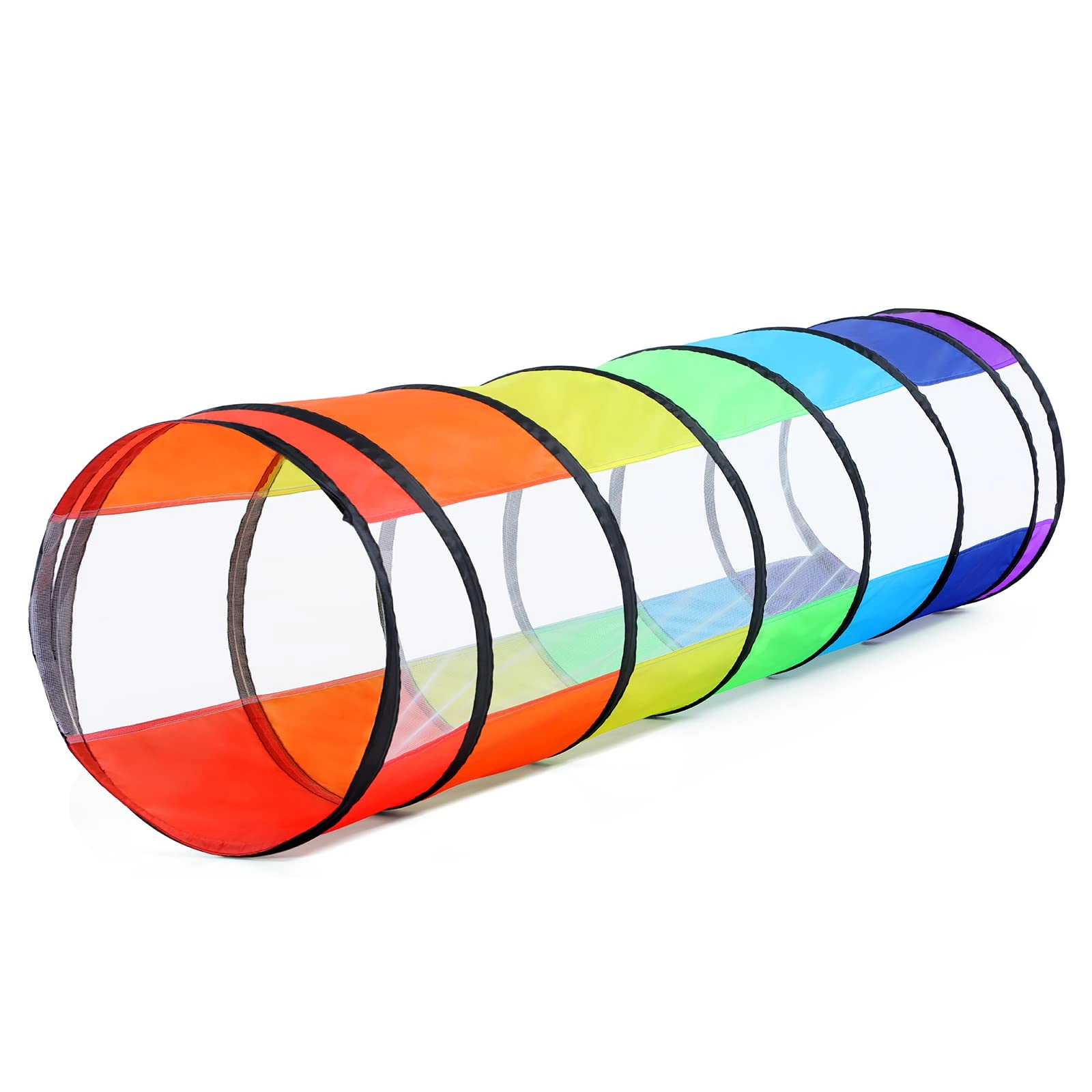 Kids Play Tunnel - Colorful Pop Up Rainbow