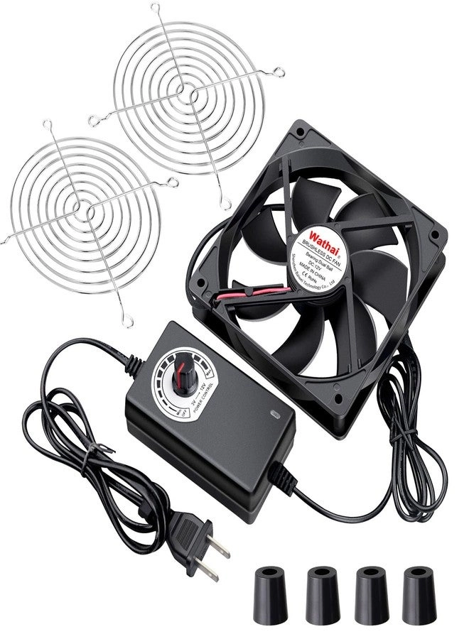 AC Powered Computer Fan - 120mm x 25mm