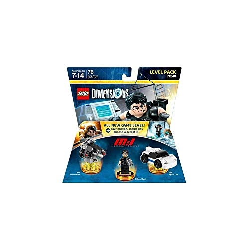 Mission Impossible Level Pack - buildable Ethan Hunt minifigure 3-in-1 vehicles