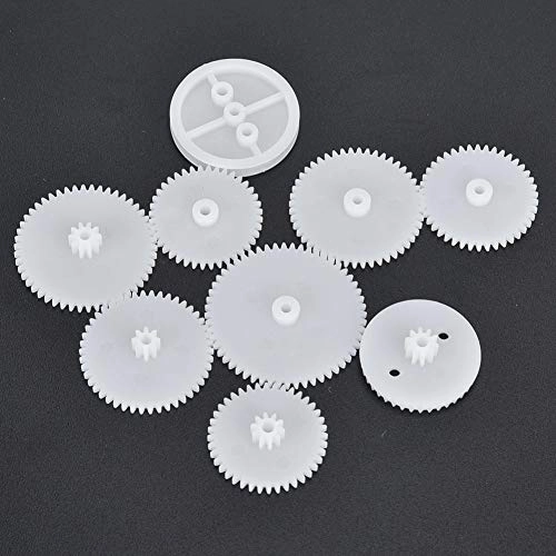 evhooe Plastic Gear Pulley Shaft Sleeve Set - 75 pieces