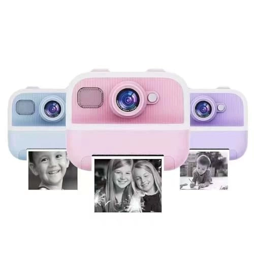 Instant Print Camera - Zero Ink Thermal 1080P