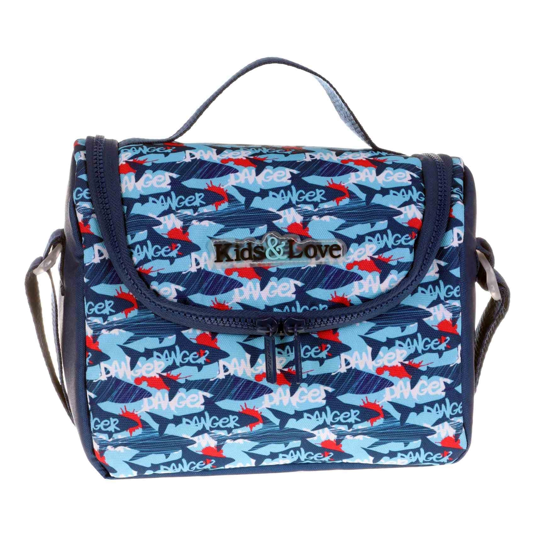 Carrefour Sweet Shark Printed Lunch Box Bag