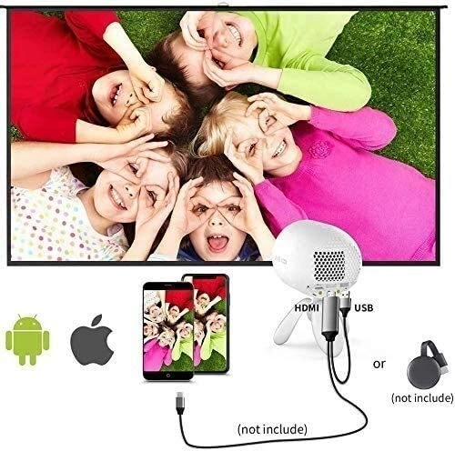 Portable LED mini projector