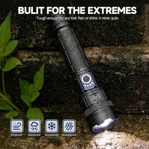 KD-011 Flashlight - 5 Modes 2 Pack