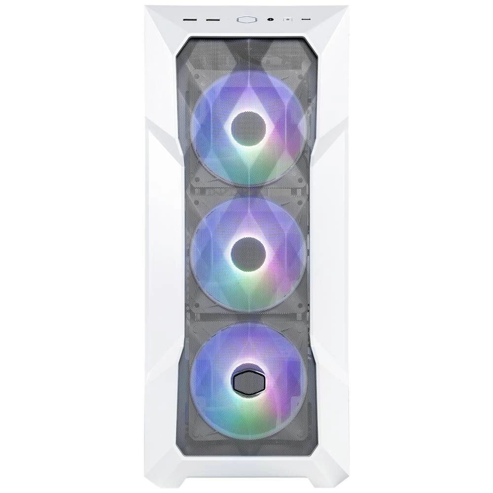 TD500 Mesh - Fully tempered glass side panel Mid-tower PC case