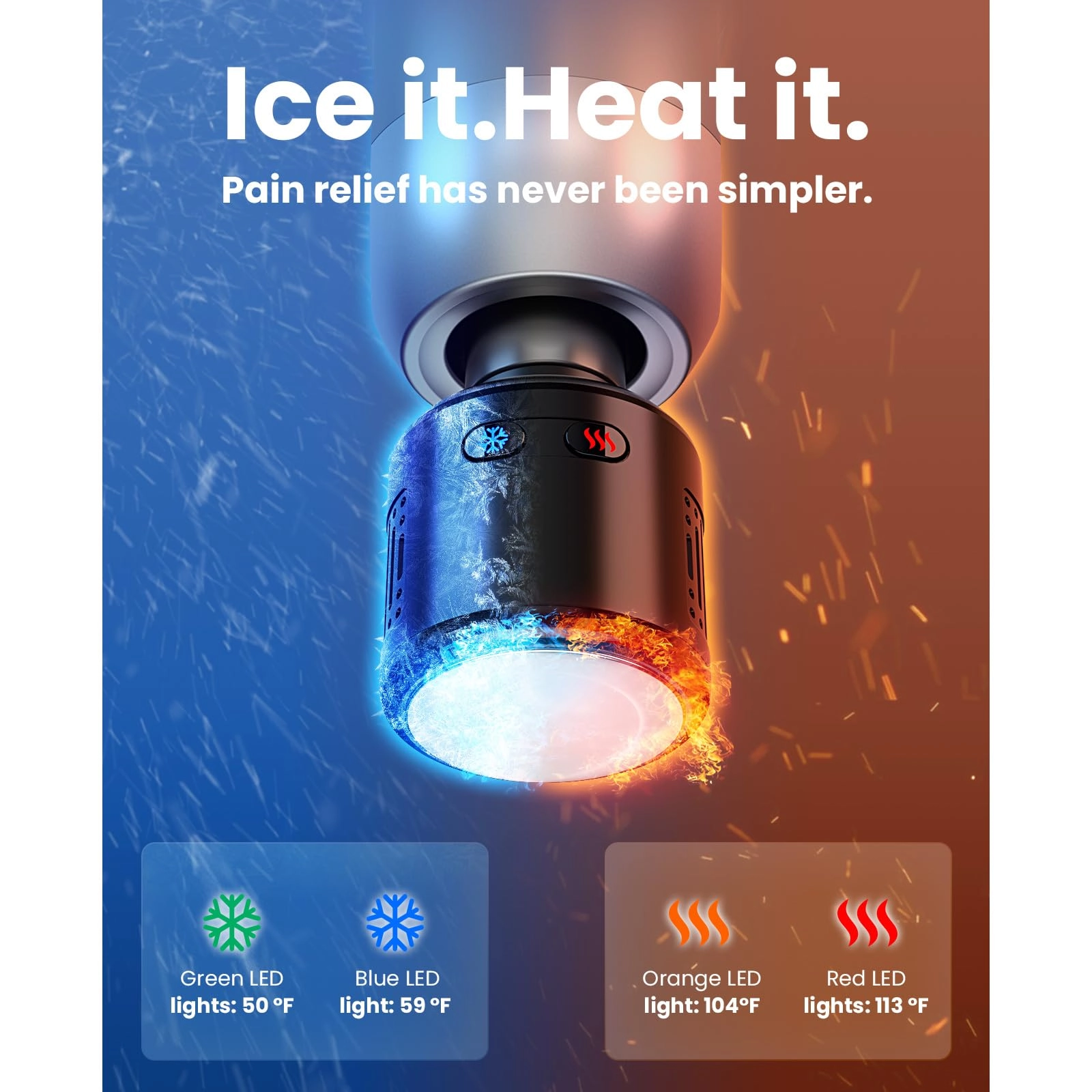 C2 Pro QL/DMS.C2-J Massage Gun - Hot & Cold