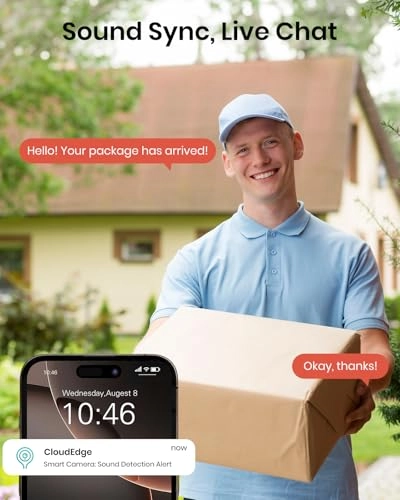 Solar Security Camera 2K