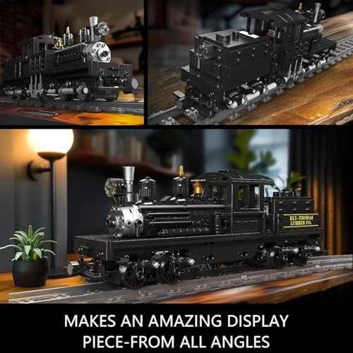 Shay-Type Steam Locomotive - Led Lighting Remote/App Control