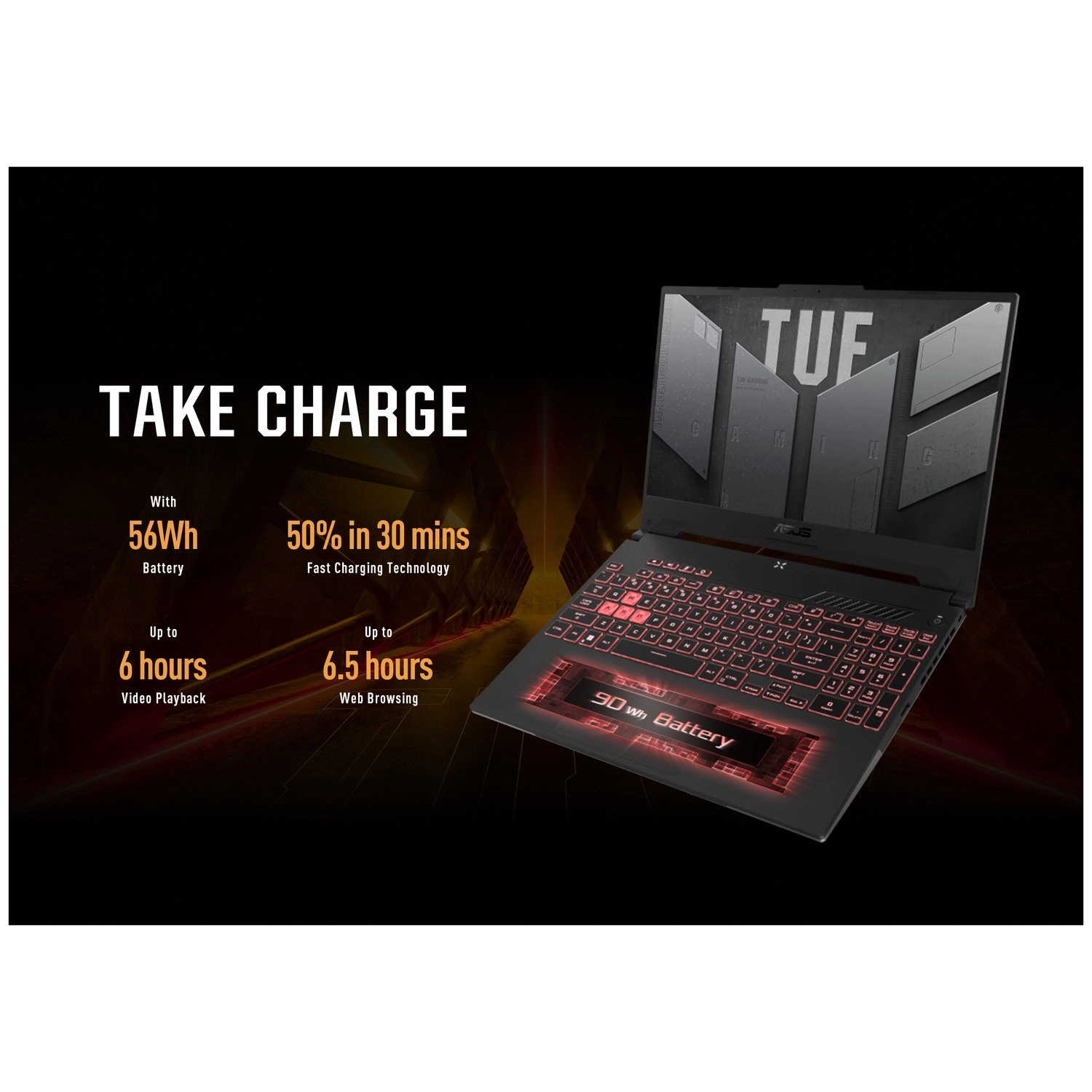 TUF A15 FA507RC - 15.6'' Ryzen 7-6800H 16GB DDR5 512GB SSD