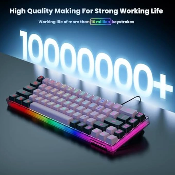 65% Gaming Keyboard - Wired